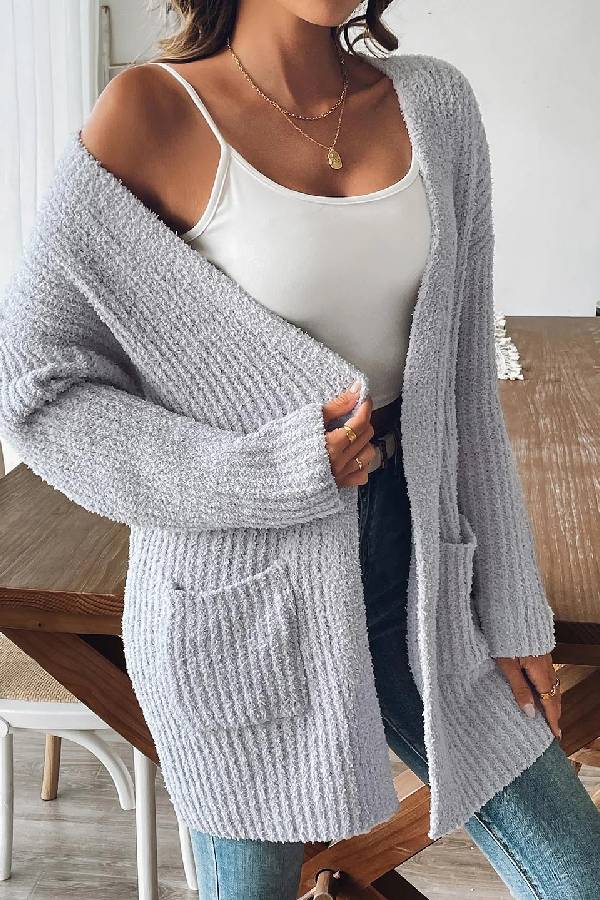 EB | Mode Trend Zwei-Taschen Freizeitjacke