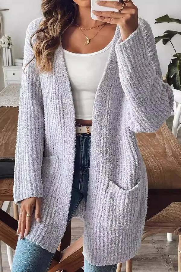 EB | Mode Trend Zwei-Taschen Freizeitjacke