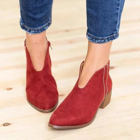 Damen-Stiefel mit Blockabsatz EB EB