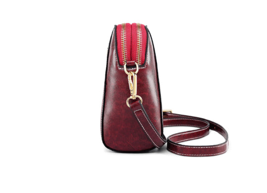 EB | Vintage Öl Wachs diagonal span Tasche