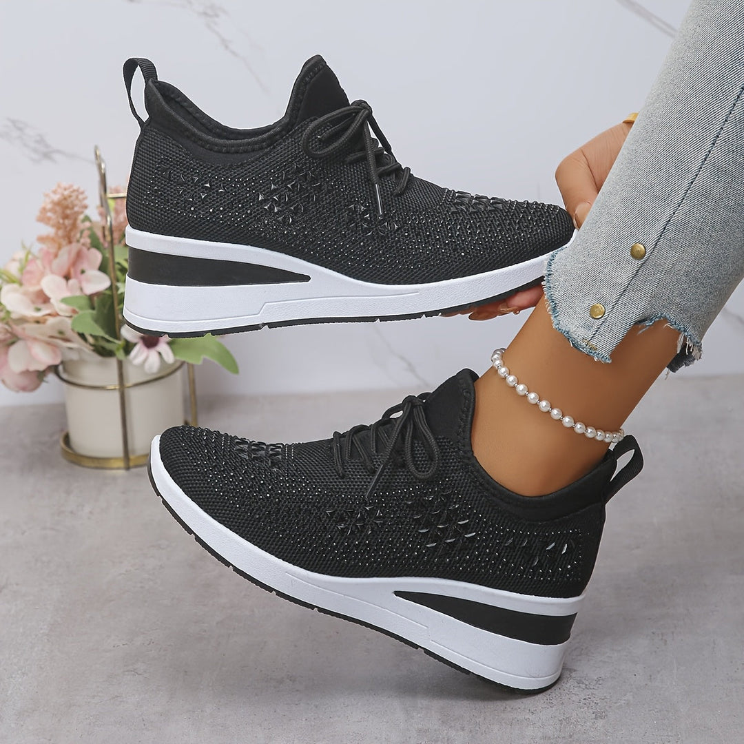 Elegante Sneakers mit Strasssteinen EB EB