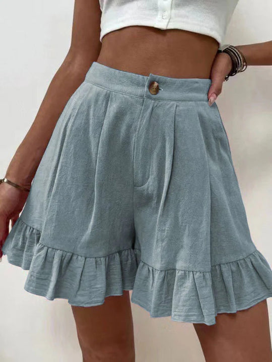 EB | Lässige Shorts mit weitem Bein