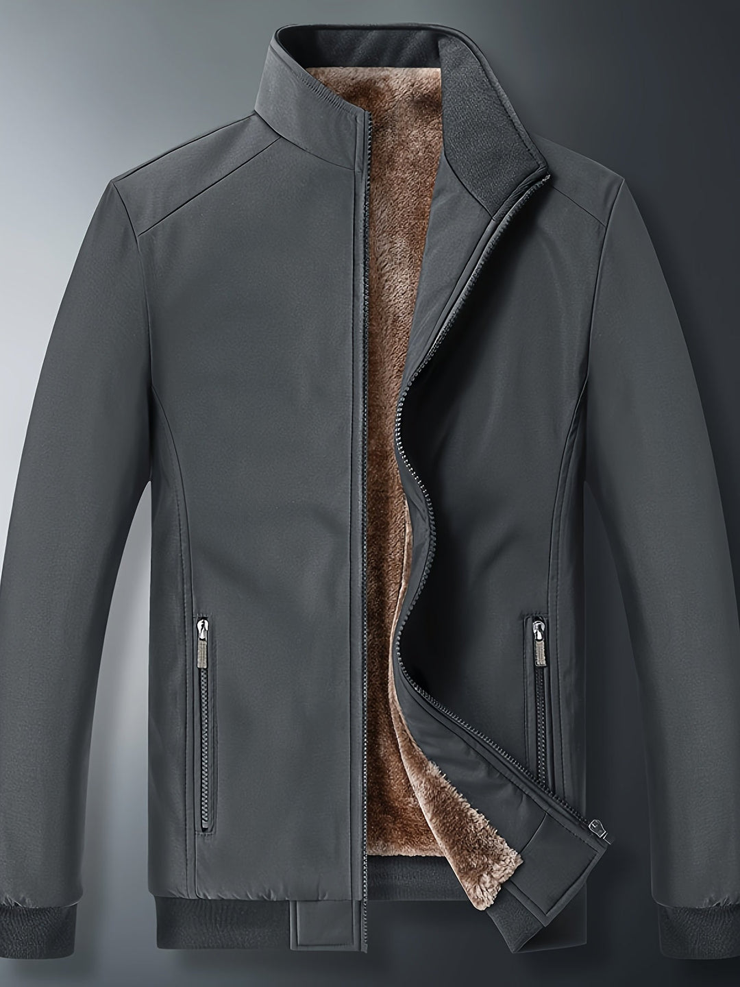 EB | Warme Jacke mit Fleecefutter Polyester Stilvoll und Praktisch