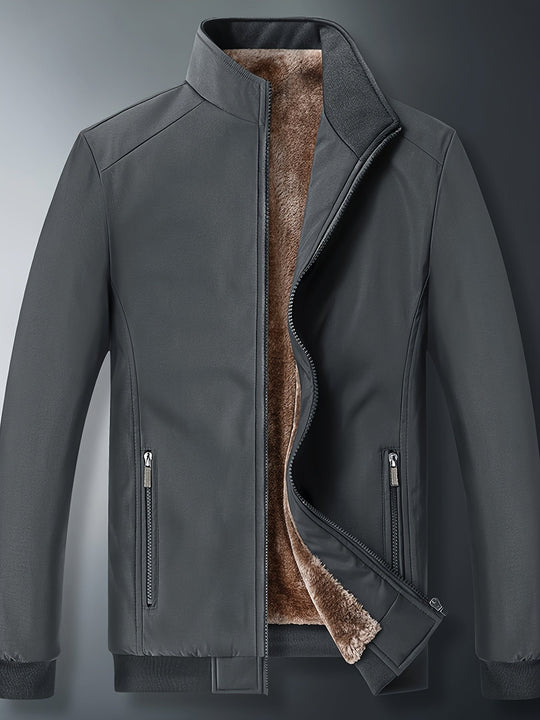 EB | Warme Jacke mit Fleecefutter Polyester Stilvoll und Praktisch