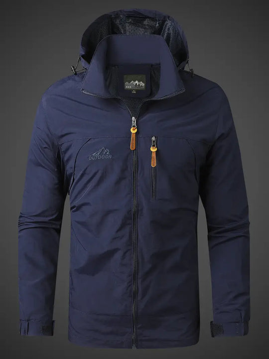 EB | Wasser und Winddichte Herren Outdoor Jacke für Alle Aktivitäten