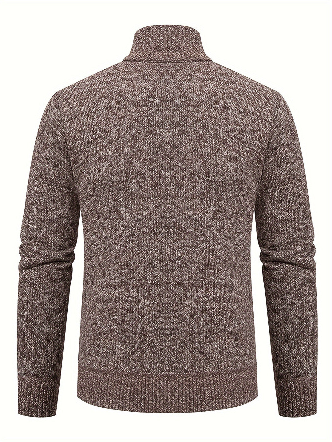EB | Strickcardigan mit Reißverschluss und Muster Acryl Bequem und Warm