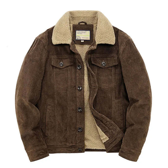 EB | Herren Freizeit Cordjacke Windbreaker