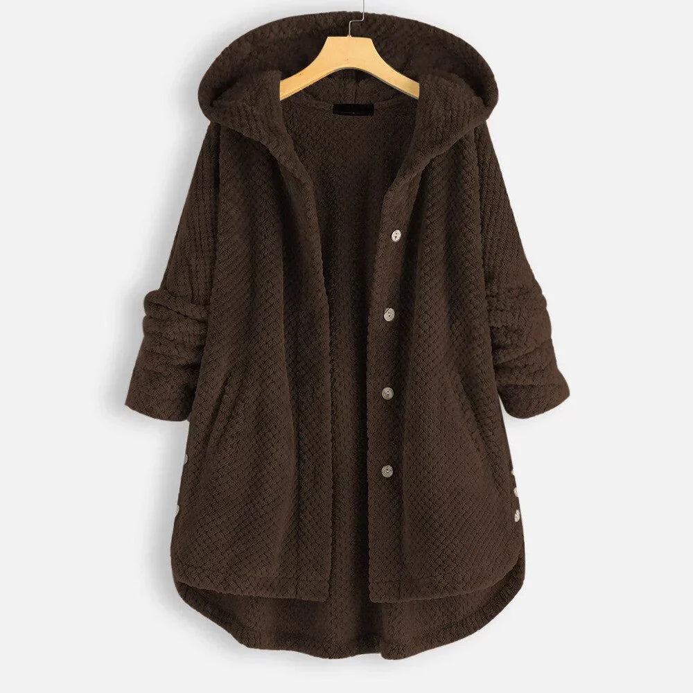 EB | Übergroße Kapuzenjacke für Frauen Arabella