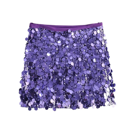EB | Glamour In Motion Mini-Paillettenrock 2024 für Damen