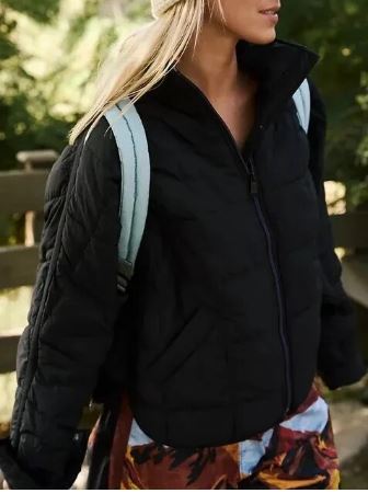 EB | Gepolsterte Jacke mit Stehkragen