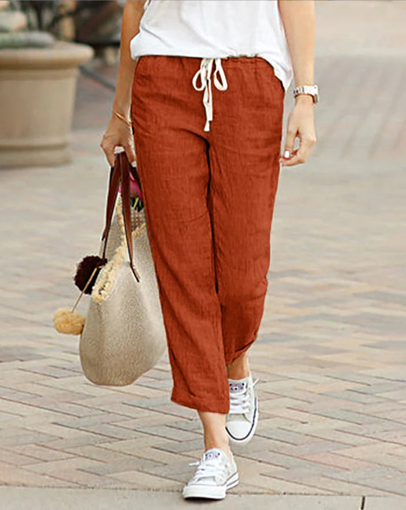 EB | Bequeme Leinenhose Damen