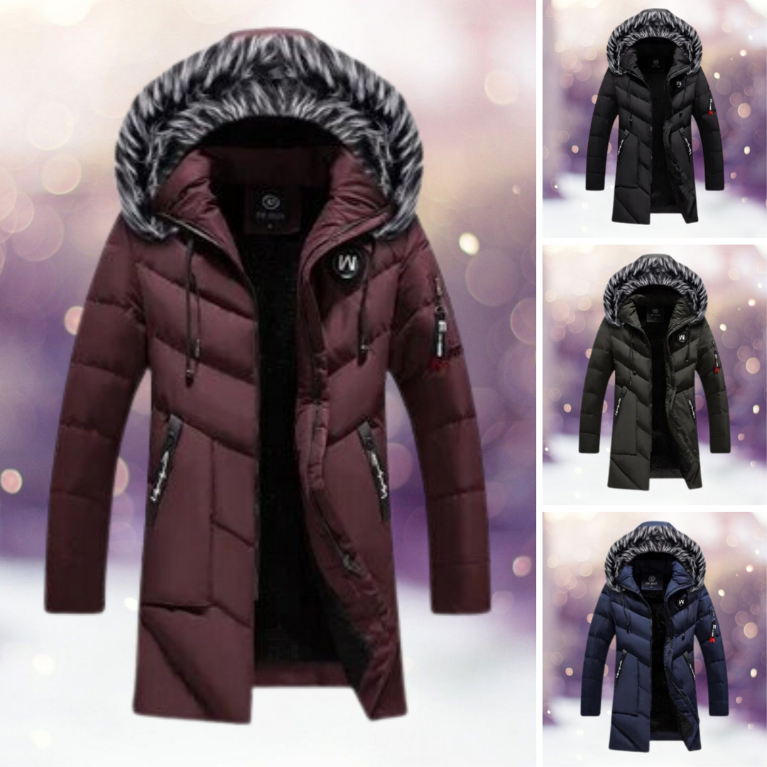 EB | Parka Jack - stilvolle isolierte Damen Außenjacke mit Kunstpelzkapuze