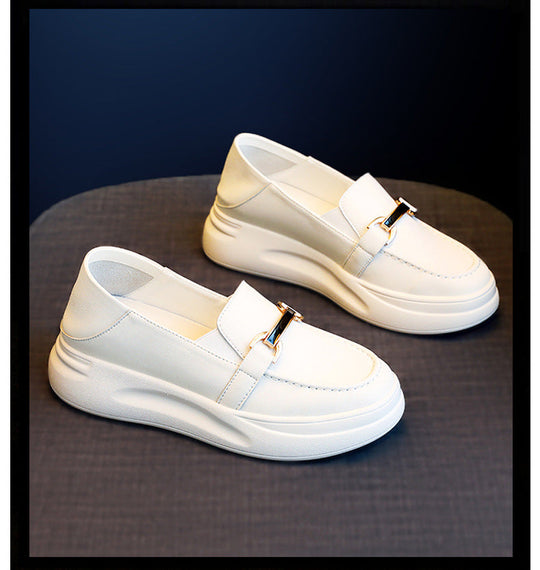 EB | Lederhalbschuhe Schicke Alltagsmode