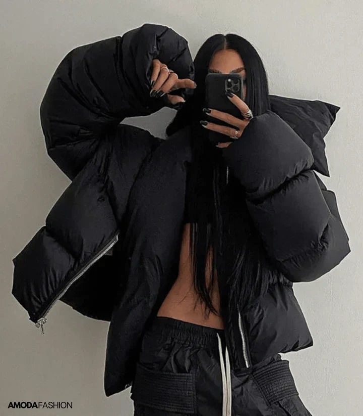 EB | Bauschig Oversized mit Rollkragen
