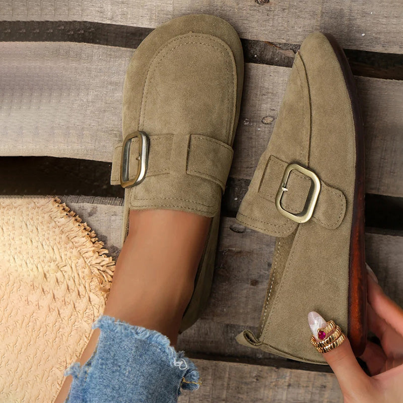Vintage Bequeme Slipper Schuhe EB