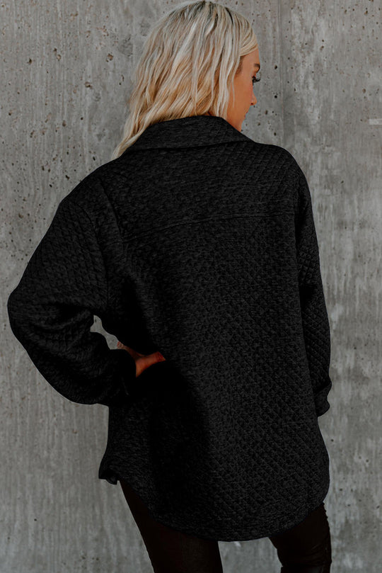 EB | Leichtgewicht Gesteppte Hemdjacke Polyester Komfort und Stil