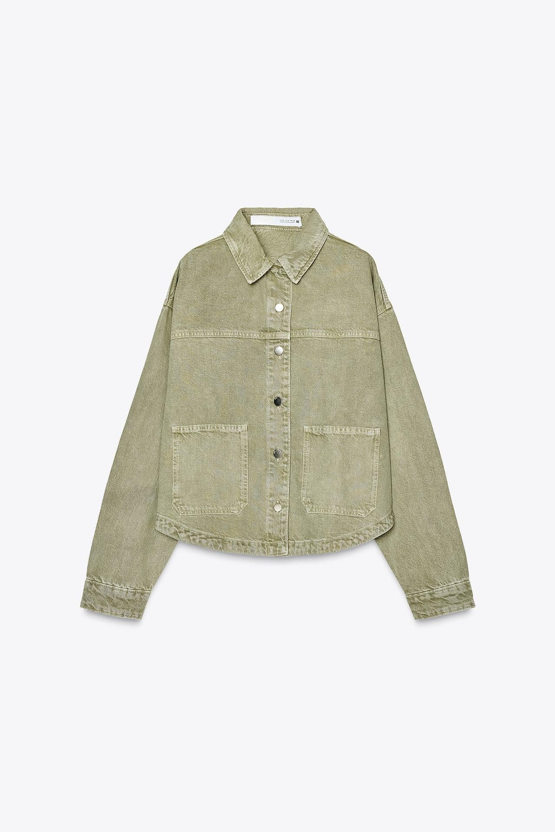EB | Klassische Khaki Denim-Jacke für Den Alltag