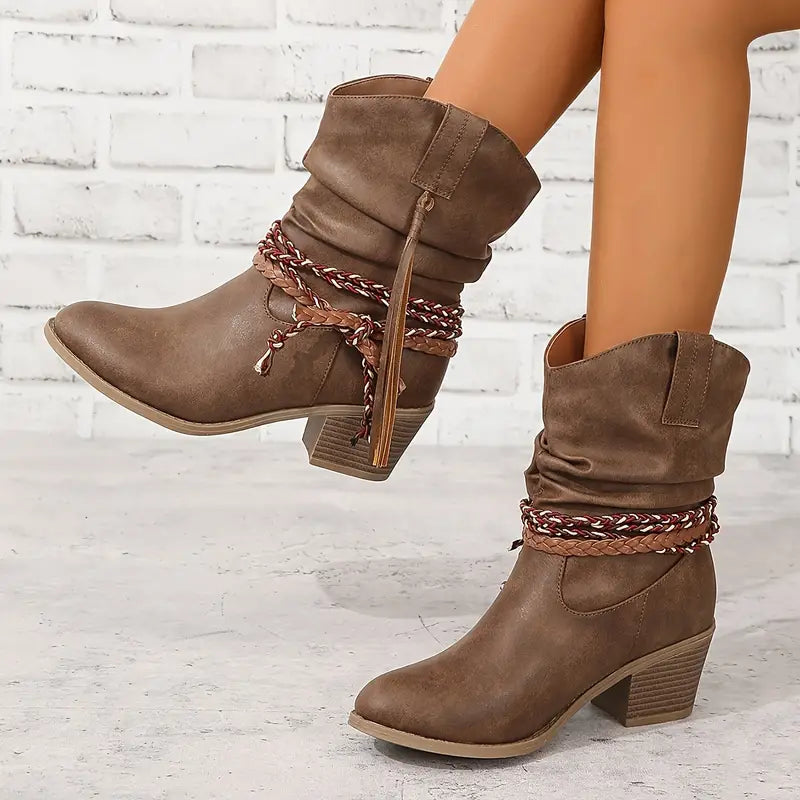 EB | Rustikale Charme Cowboy Stiefel