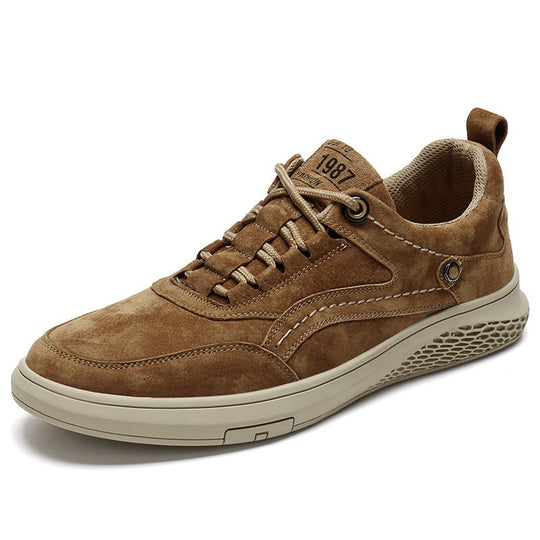 Exklusive Ledersneaker mit Schnürung EB