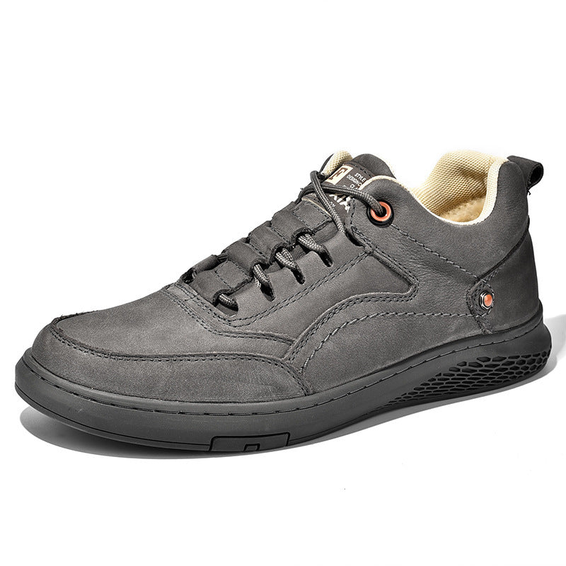 Exklusive Ledersneaker mit Schnürung EB