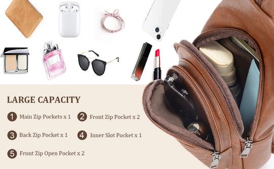 EB | Lässige Elegante Crossbody PU Schultertasche
