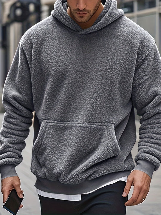 EB | Weiche Fleece-hoodie Polyester Komfort und Stil