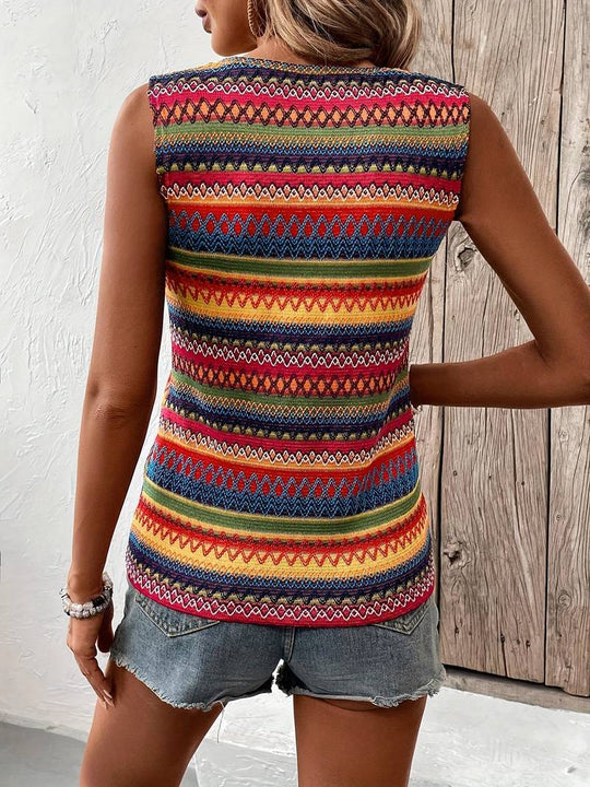 EB | Bunt gestreiftes Tanktop