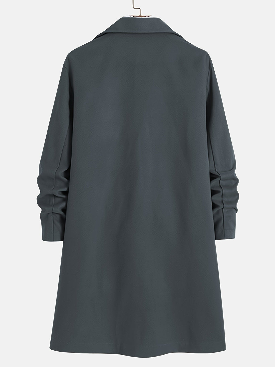 EB | Elegante Lange Jacke Polyester und Wolle Klassisch und Warm