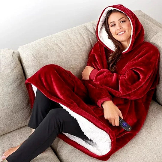 EB | Weiches Kapuzenpullover-decke Polyester Bequem und Warm