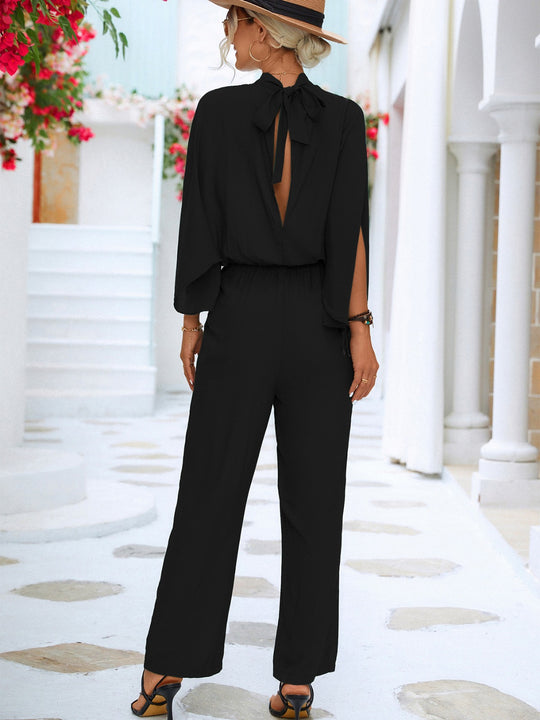 EB | Jumpsuit mit Stehkragen