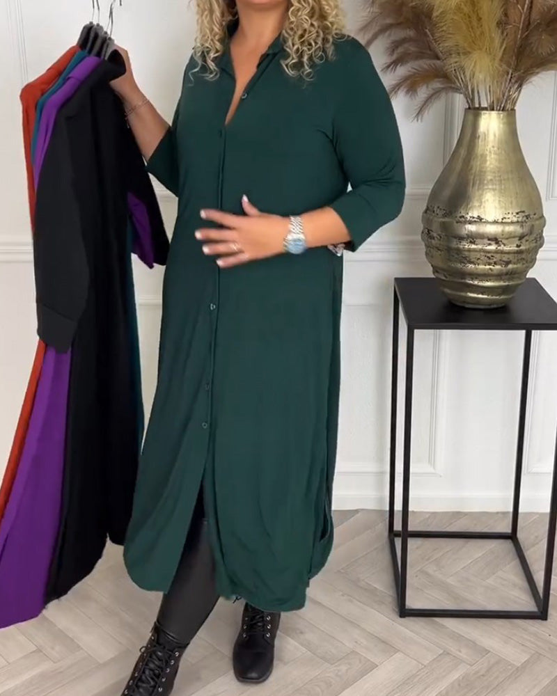 EB | Hemdkleid mit Knöpfen