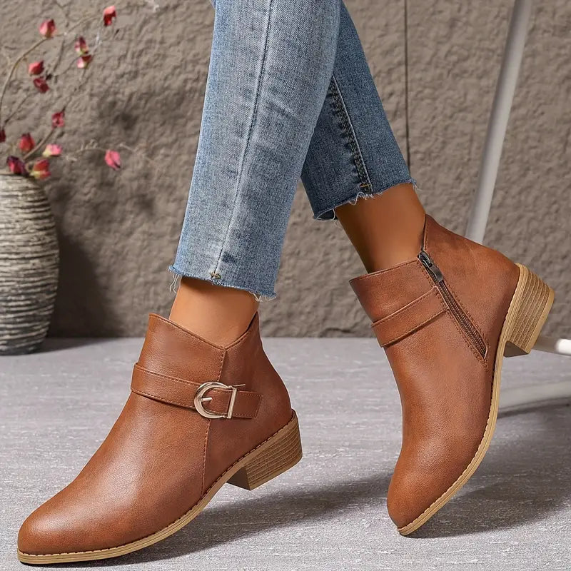 Modische Orthopädische Stiefel mit rutschfester Sohle EB EB