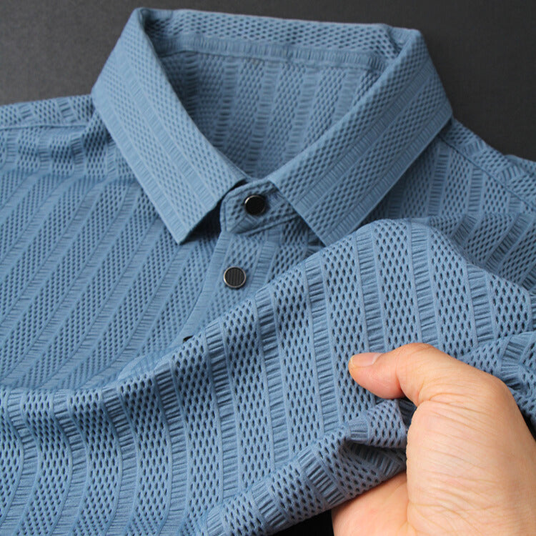 EB | Herren Poloshirt Aus Seide