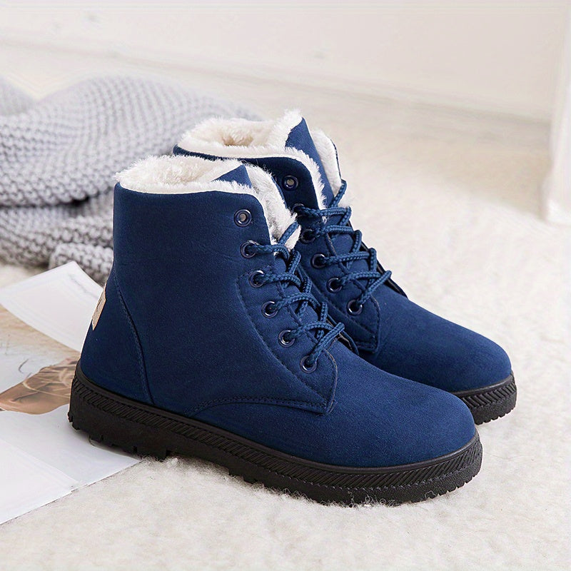 Stylische Schneestiefel mit Fellfutter EB EB