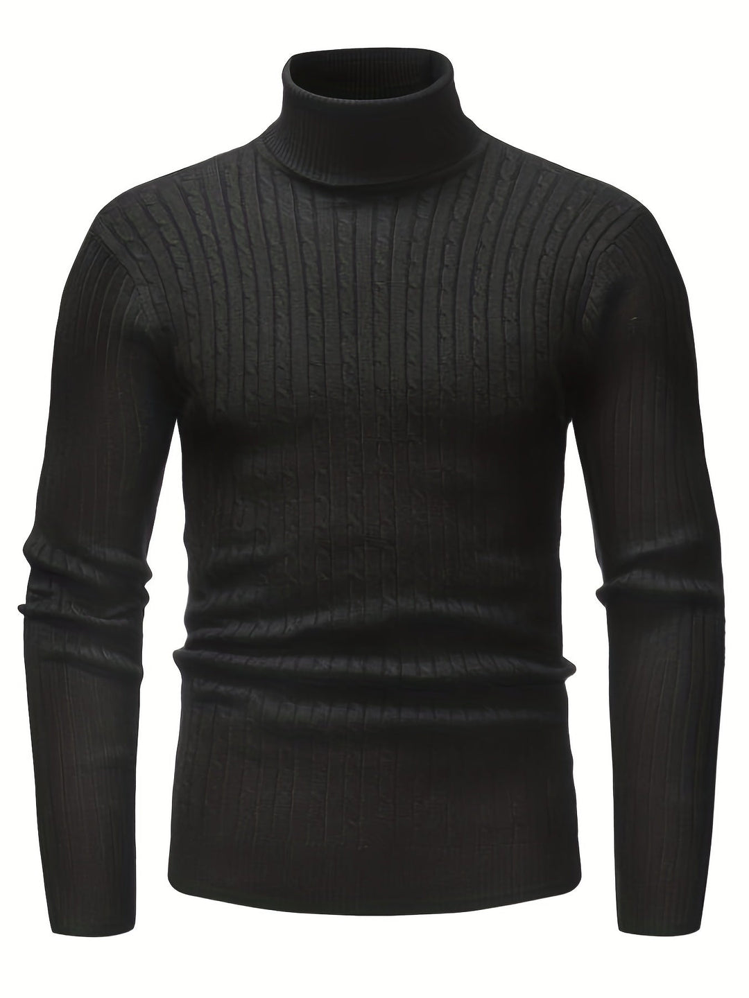 EB | Kabelstrick Rollkragenpullover Weich und Warm Perfekt für Herbst und Winter