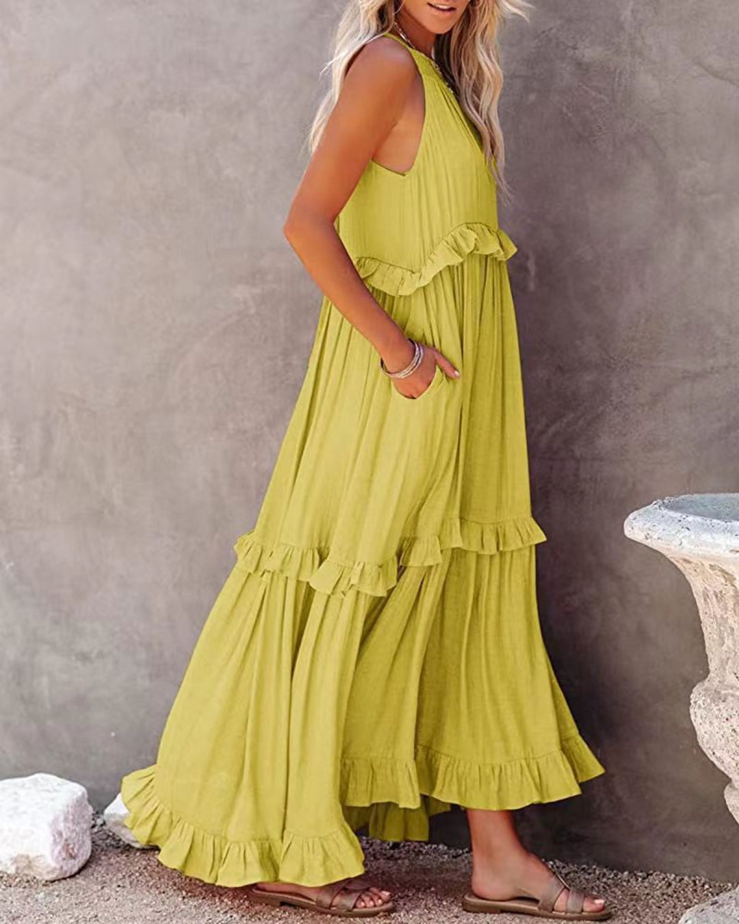 EB | Langes Kuchenkleid Kleid