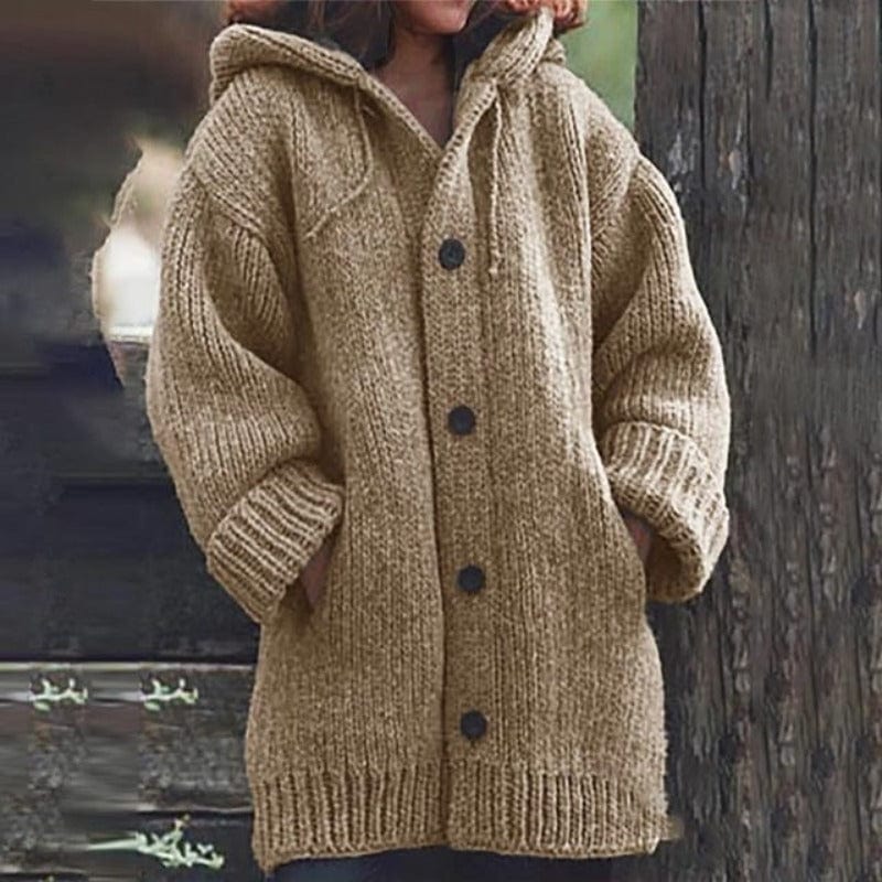 EB | Warme Damen-Strickjacke