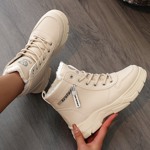 EB | Festliche Winter Freizeit Sneakers für Damen - Ideal für den Winter