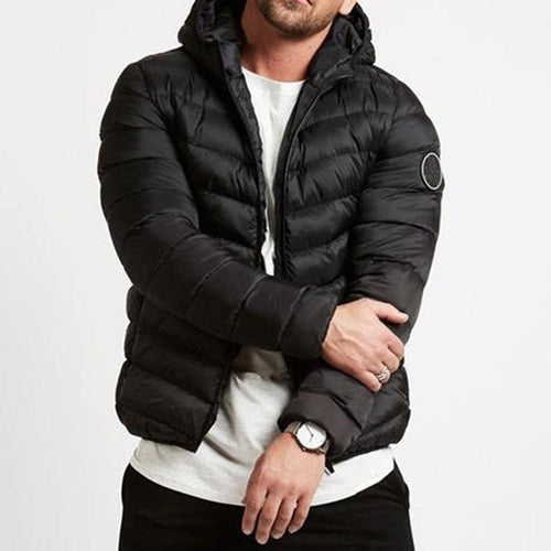EB | Herren Kapuzen-Puffjacke