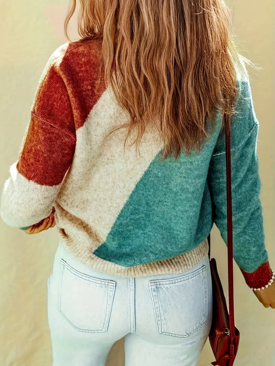 EB | Farbblock Pullover
