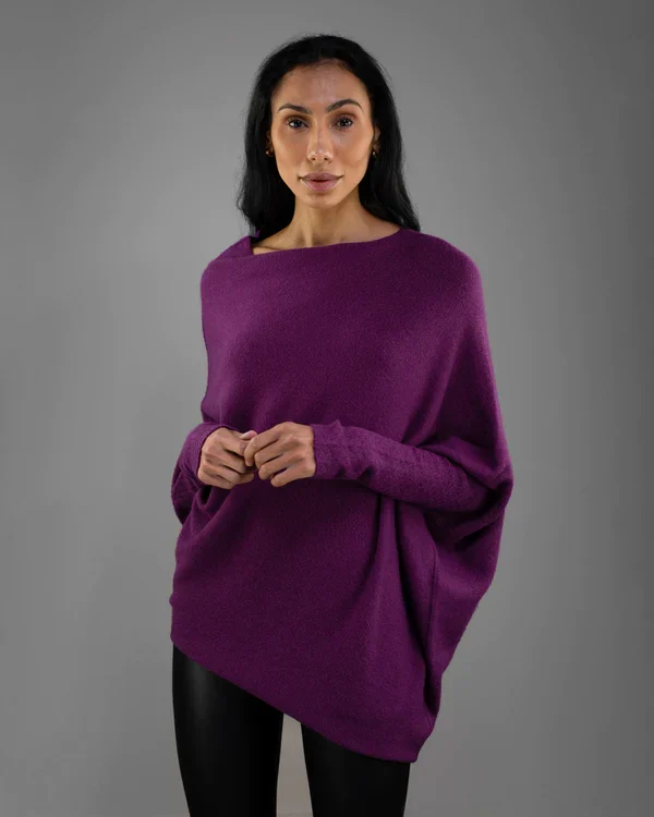 EB | Asymmetrisch Drapierter Pullover