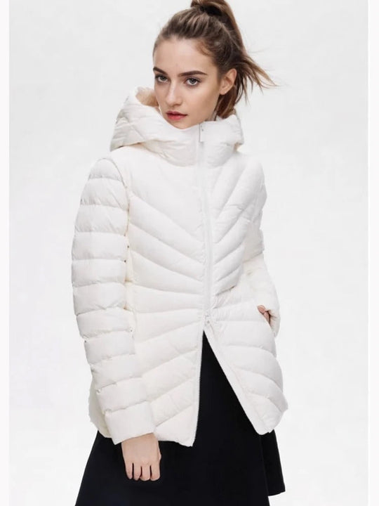 EB | Leichte gesteppte Jacke mit Kapuze