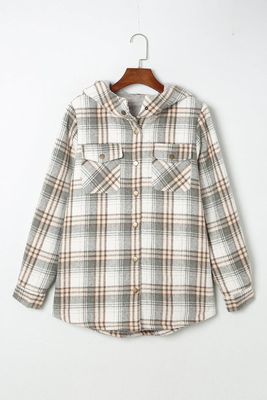 EB | Gitterjacke mit Plüschfutter Warm und Stilvoll Ideal für Den Alltag