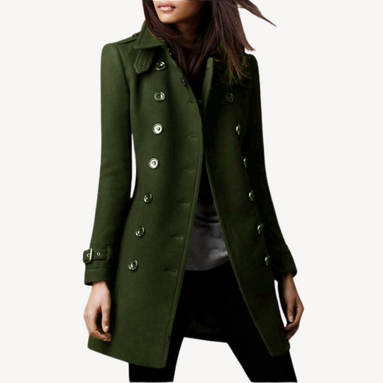 EB | Damen Woll Peacoat