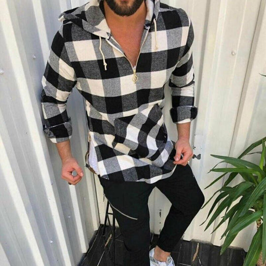 EB | Herren Karohoodie