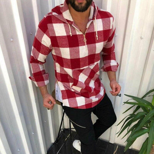 EB | Herren Karohoodie