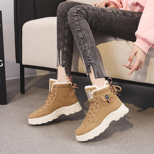 EB | Warme fellgefütterte Stiefel für Frauen