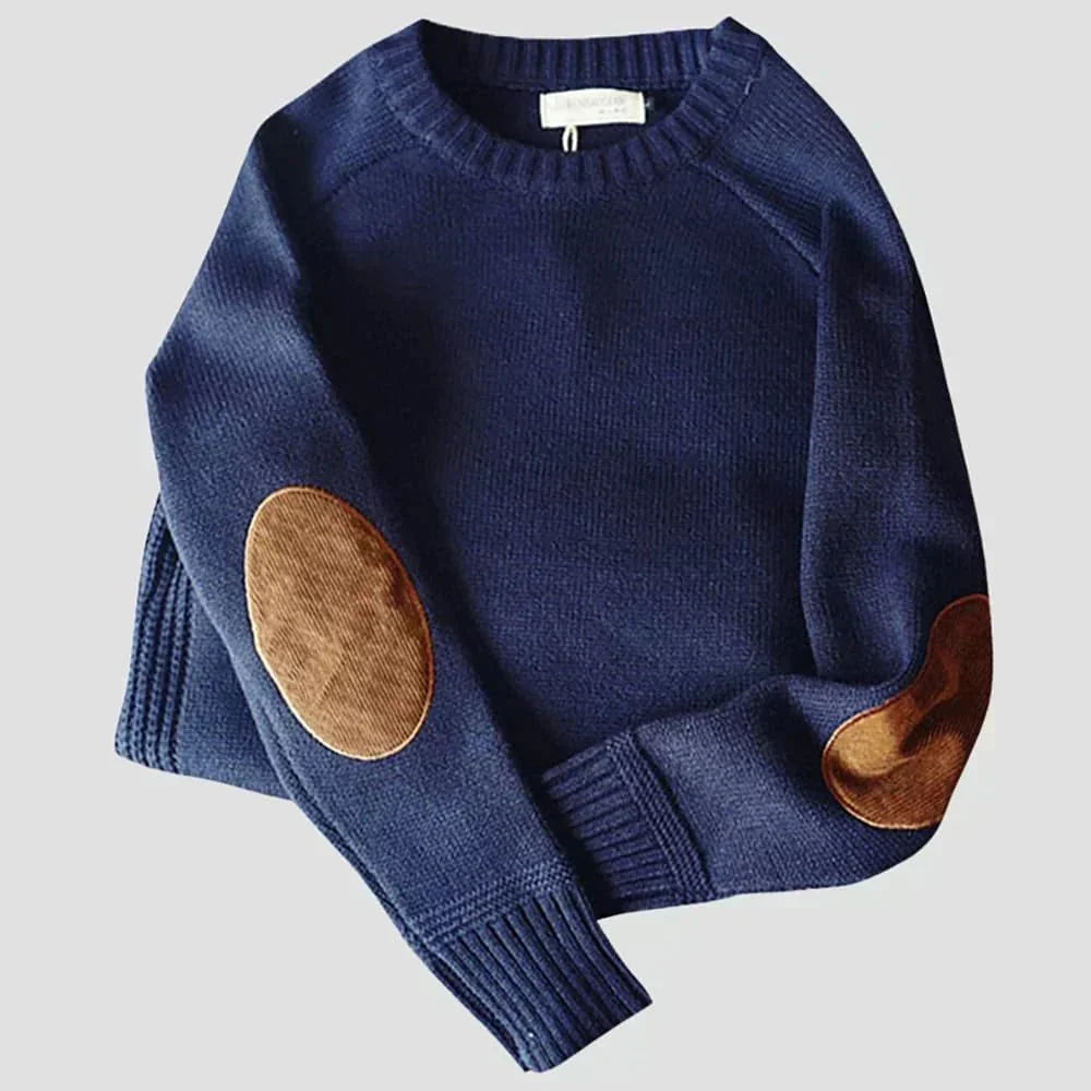 EB | Vintage Ellenbogen-Patch Pullover