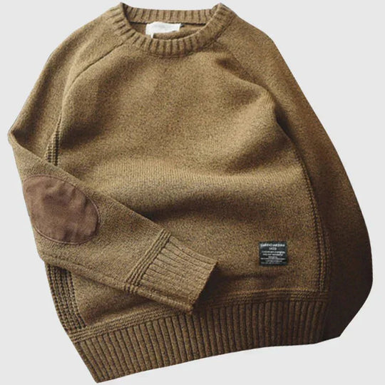 EB | Vintage Ellenbogen-Patch Pullover