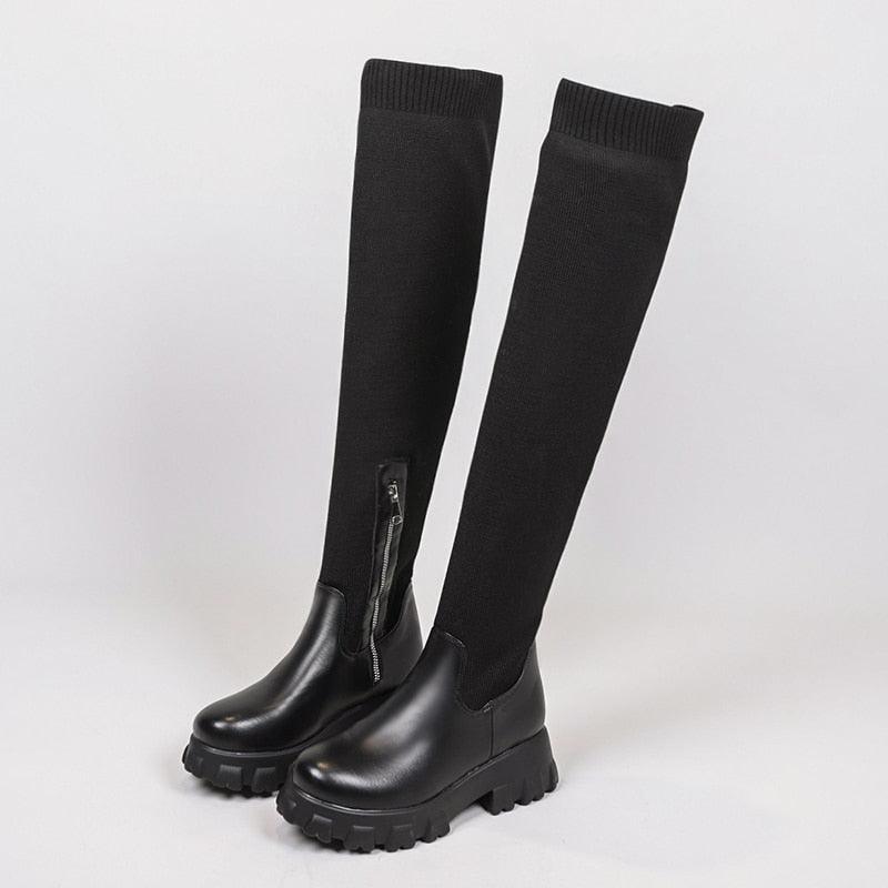 EB | Damen Vegane Lederstiefel